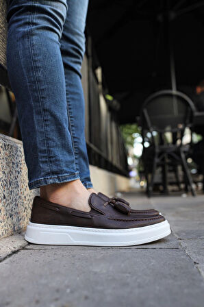 Ch127 Cbt Loafer-x Erkek Ayakkabı Kahve Erkek Loafer Ayakkabı