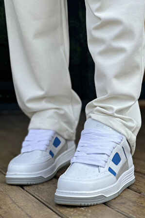 Ch2410 Cbt Avax Erkek Beyaz/mavi Erkek Spor Ayakkabı