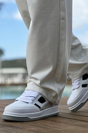 Ch2410 Cbt Avax Erkek Beyaz/siyah Erkek Spor Ayakkabı