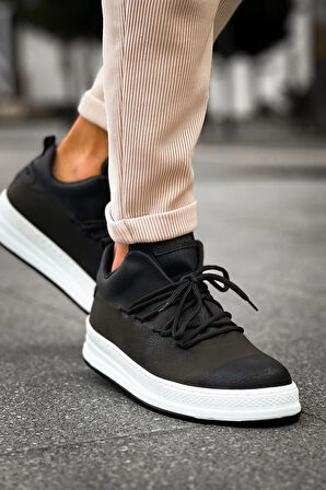 Ch219 Cbt Laser Erkek Ayakkabı Siyah Erkek Günlük Ayakkabı