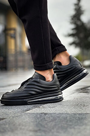 Ch299 Fst Sollıevo Erkek Ayakkabı Siyah Erkek Sneaker Ayakkabı