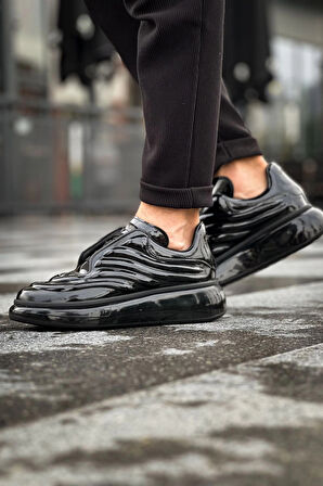 Ch295 Rrt Sollıevo Erkek Ayakkabı Siyah Erkek Sneaker Ayakkabı