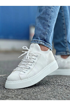 Ch2423 Tbt Erkek Ayakkabı Beyaz Erkek Günlük Ayakkabı
