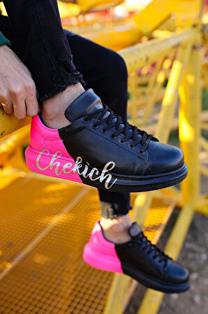 Ch254 Cst Pittura Erkek Ayakkabı 477 Siyah / Pembe Chekich Erkek Spor Ayakkabı