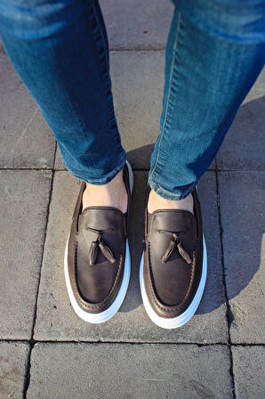 Ch127 Cbt Loafer-x Erkek Ayakkabı Kahve Erkek Loafer Ayakkabı