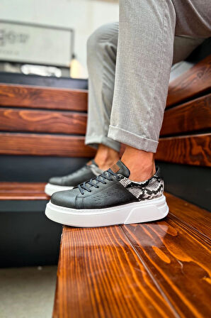 Ch145 Cbt Sauerbergg Erkek Ayakkabı Antrasit Erkek Günlük Ayakkabı