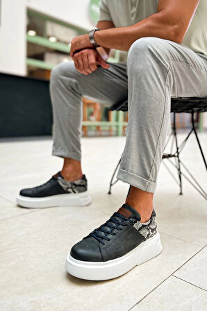 Ch145 Cbt Sauerbergg Erkek Ayakkabı Antrasit Erkek Günlük Ayakkabı