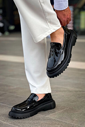 Ch2417 Rst Erkek Ayakkabı Siyah Erkek Günlük Ayakkabı