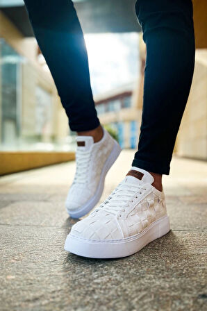 Ch209 Obt Vimini Erkek Ayakkabı Beyaz Erkek Günlük Ayakkabı