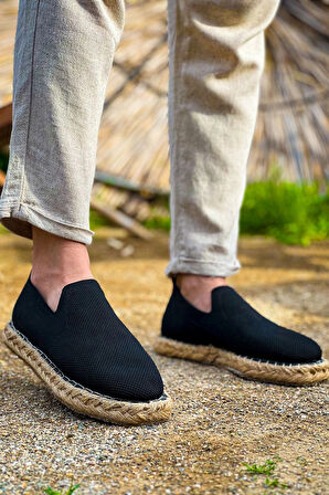 Ch305 Triko Erkek Ayakkabı Siyah Erkek Sneaker Ayakkabı