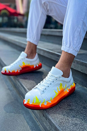 Ch254 Cbt Pittura Erkek Ayakkabı 535 Kirmizi Alev Erkek Spor Ayakkabı