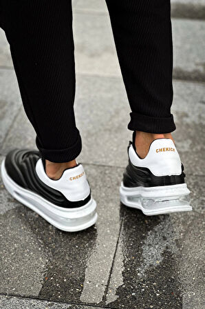 Ch299 Gbt Sollıevo Erkek Ayakkabı Siyah/beyaz Erkek Sneaker Ayakkabı