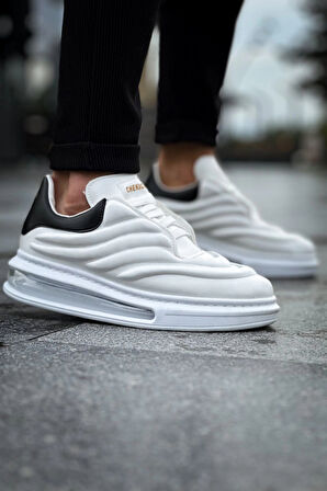 Ch299 Gbt Sollıevo Erkek Ayakkabı Beyaz/siyah Erkek Sneaker Ayakkabı