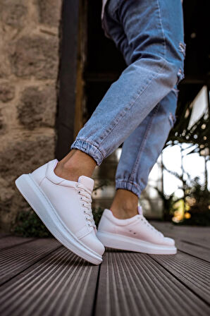 Ch257 Cbt Estrella Erkek Ayakkabı Beyaz Erkek Günlük Ayakkabı