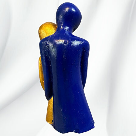 Uretti - Hülya 6683 El Yapımı Dekoratif Sarılmış Çift Biblo