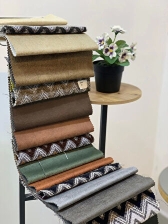 NİVEMESHOME LACİVERT GRİ ELYAF DOLGULU KIRLENT KILIFI 45X45