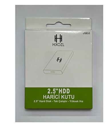 Hxozl 2.5 İnç Usb 3.0 Yüksek Hızlı Harici Hdd Kutu