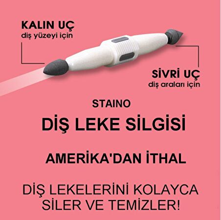 Diş Leke Silgisi Amerika'dan İthal