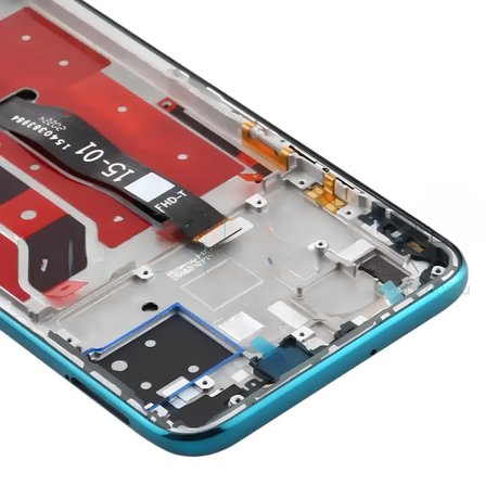 Tkgz - Huawei Uyumlu P40 Lite Lcd Ekran Dokunmatik -A- Kalite ÇITALI YEŞİL + TAMİR SETİ