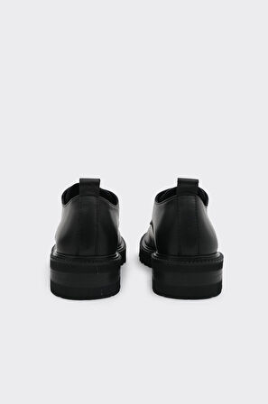 Hakiki Deri Kadın Bağcıksız Casual Ayakkabı