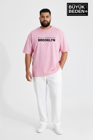 erkek büyük beden willamsburg brooklyn baskılı 3xl-6xl bisiklet yaka tshırt spr26bts510-16