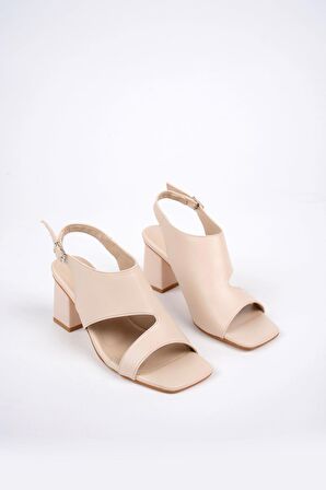 SAPİN Kadın Kalın Topuklu Ayakkabı (TAM KALIP KULLANDIĞINIZ BEDEN ÖNERİLİR) 72785