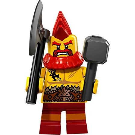 Lego Minifigür - Seri 17 - 71018 - Battle Dwarf