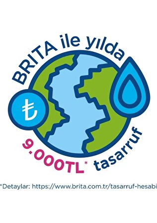 BRITA Flow Filtreli Su Arıtma Sebili – 8,2 L