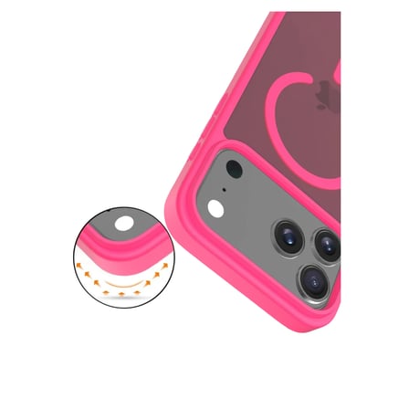 Joko Apple iPhone 17 Pro Jota Magsafe Kapak - Rose
