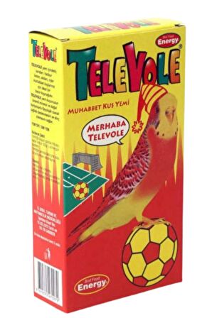 Energy Televole Muhabbet Kuşu Yemi- 300 Gram 10 Kutu GS