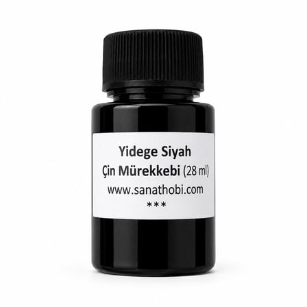 Yidege çin mürekkebi siyah-kaligrafi-hat çizim-brush-fırça-üstün kalite ink-28ml-1 Ad