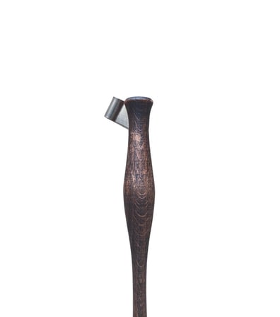 El yapımı copperplate obliq kalem sapı, gölge yazı, kahverengi desenli, ardıç ağacı-d4