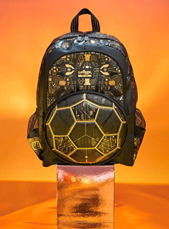 Petityu Smiggle Futbol Livewire Erkek Çocuk İlkokul Ortaokul Lise Çanta Klasik Okul Çantası Smiggle Top Sırt Çantası 