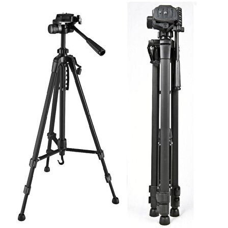 3540-3550 157cm DSLR Tripod Canon Nikon Tripot çantalı