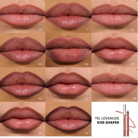 YVES SAINT LAURENT YSL Lovenude Kiss Shaper Şekillendirme Etkili Dudak Kalemi 110 - Lip Liner 107