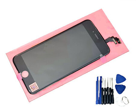 Tkgz İPhone 6 PLUS Lcd Ekran dokunmatik (LW Tamir SETİ) SİYAH