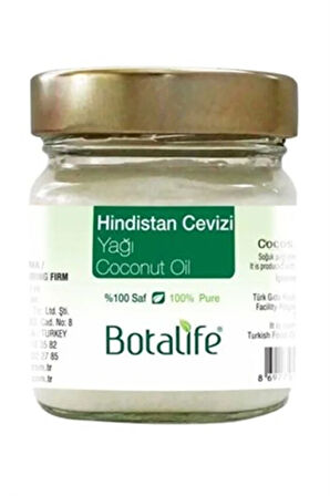 Botalife Saf ve Doğal Hindistan cevizi yağı 150g  ( kutulu, tavalı )