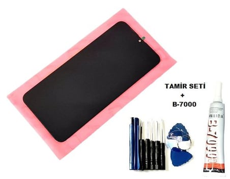 Tkgz Samsung Galaxy M20 M205 Lcd Ekran Dokunmatik (B-7000+Tamir Seti)