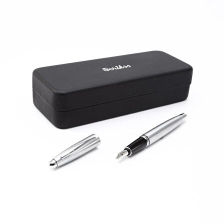 Kişiye Özel Mat Krom Dolma Kalem