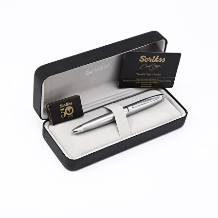 Kişiye Özel Mat Krom Dolma Kalem