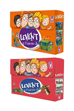 Timaş Levent Iz Peşinde Serisi 2. Ve 3. Set (10 Kitap)