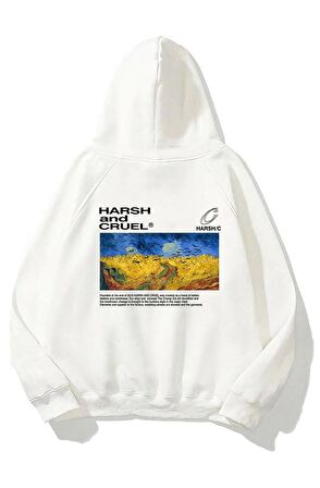 Van Gogh Oil Baskı Oversize UNİSEX Sweatshirt