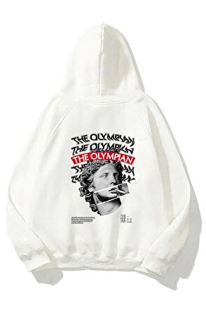 Unisex Sweatshırt Oversize The Olympıan Baskı