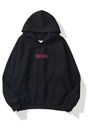 Nirvana Baskı Oversize Sweatshirt