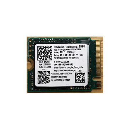 Lite-On CL1-3D256-Q11 M2 256 GB M.2 1000 MB/s 1000 MB/s SSD 