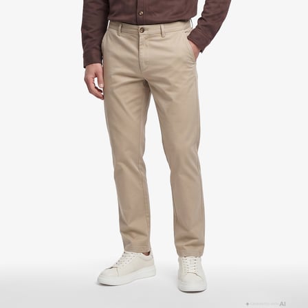 Nautica Erkek Bej Slim Fit Pantolon