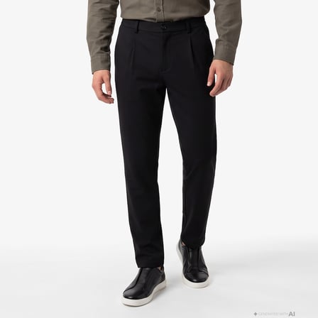 Nautica Erkek Siyah Tapered Pantolon