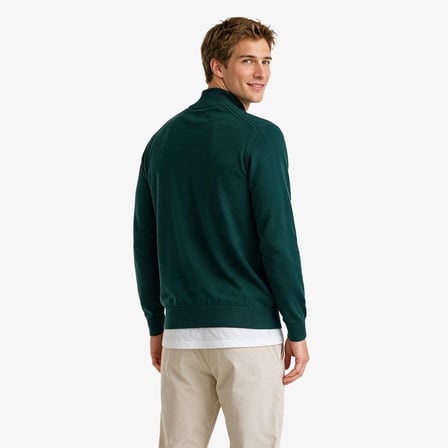 Nautica Erkek Yeşil Regular Fit Triko