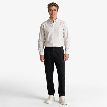 Nautica Erkek Bej Regular Fit Gömlek