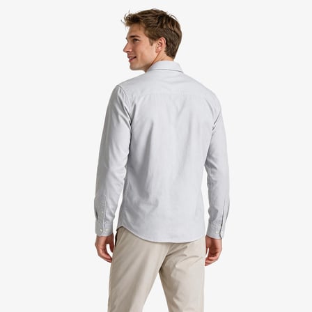 Nautica Erkek Gri Regular Fit Gömlek